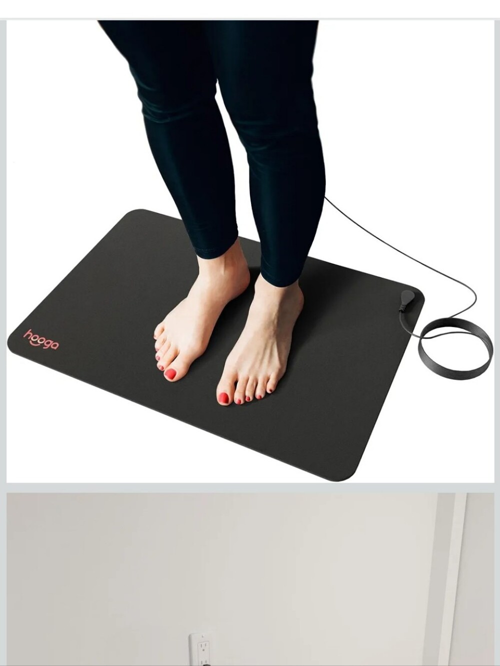 Hooga Grounding Mat Earthing Mat for Sleep Relaxation Energy Balance NEW